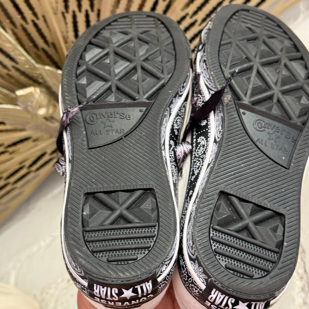 Converse X Miley Cyrus Chuck Taylor All Star Bandana paisley low top womens 6.5 - Picture 7 of 11